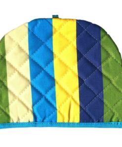 رو قوری پارچه ای طرح رابید آبی