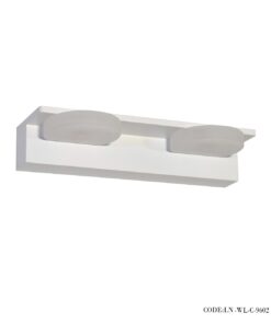 چراغ دیواری دو شعله گرد سری C