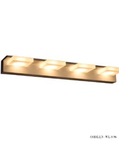 چراغ دیواری چهار شعله مربعی سری S