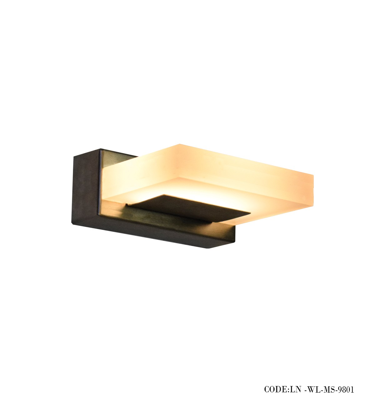 چراغ دیواری تک شعله سری MS