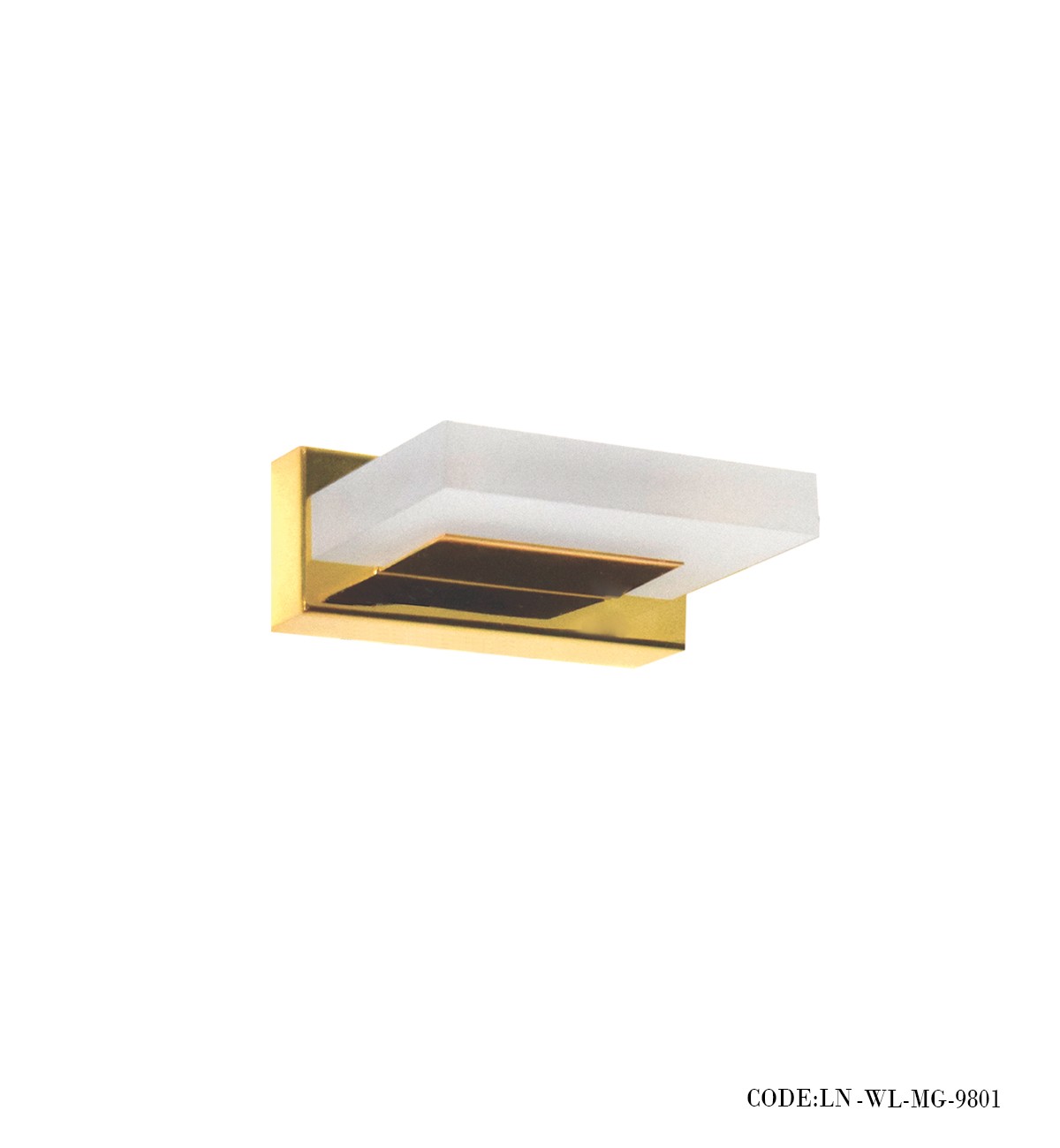 چراغ دیواری تک شعله مستطیلی سری MG