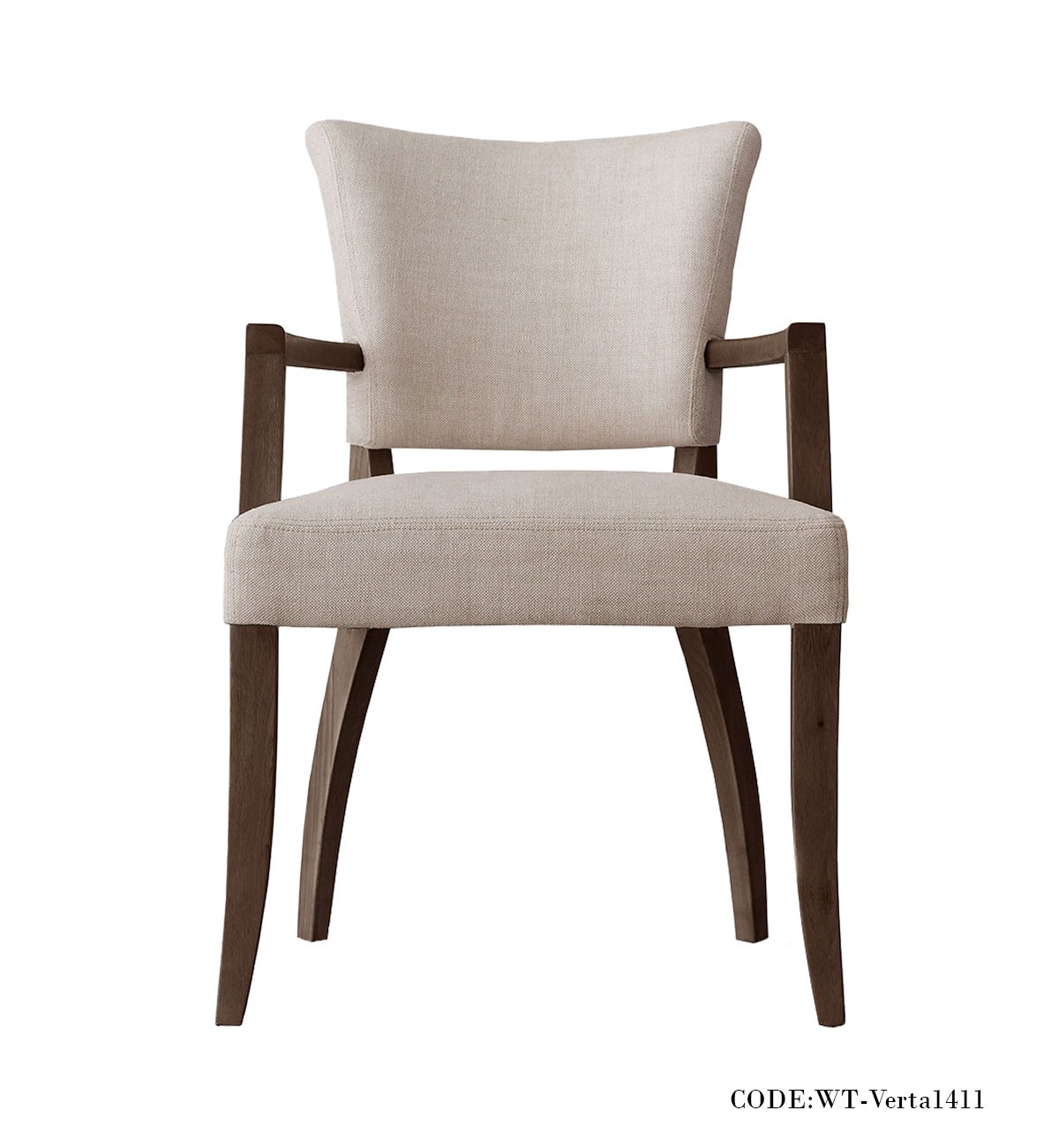 صندلی ناهار خوری دسته دار میزبان مدل VERTA