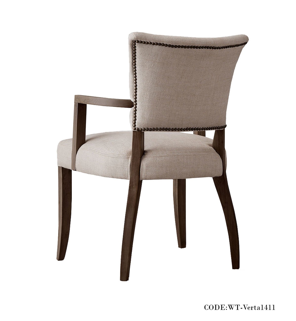 صندلی ناهار خوری دسته دار میزبان مدل VERTA