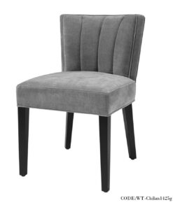 صندلی بدون دسته ناهار خوری مدل CHILAN خاکستری