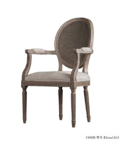 صندلی دسته دار ناهار خوری مدل ELENA