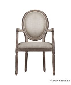 صندلی دسته دار ناهار خوری مدل ELENA