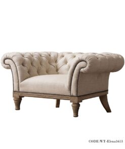 مبل تک نفره دسته دار مدل ELENA