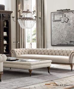 کاناپه سه نفره دسته دار مدل ELENA