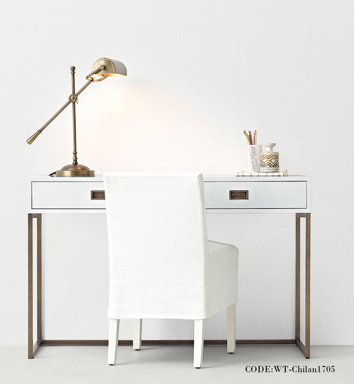 میز آرایش تک کشو مدرن مدل CHILAN