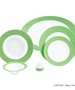 سرویس چینی 28 پارچه 6 نفره پسته سری آلگرو