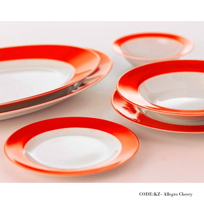 سرویس چینی 28 پارچه 6 نفره گیلاس سری آلگرو