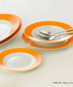 سرویس چینی 28 پارچه 6 نفره نارنج سری آلگرو