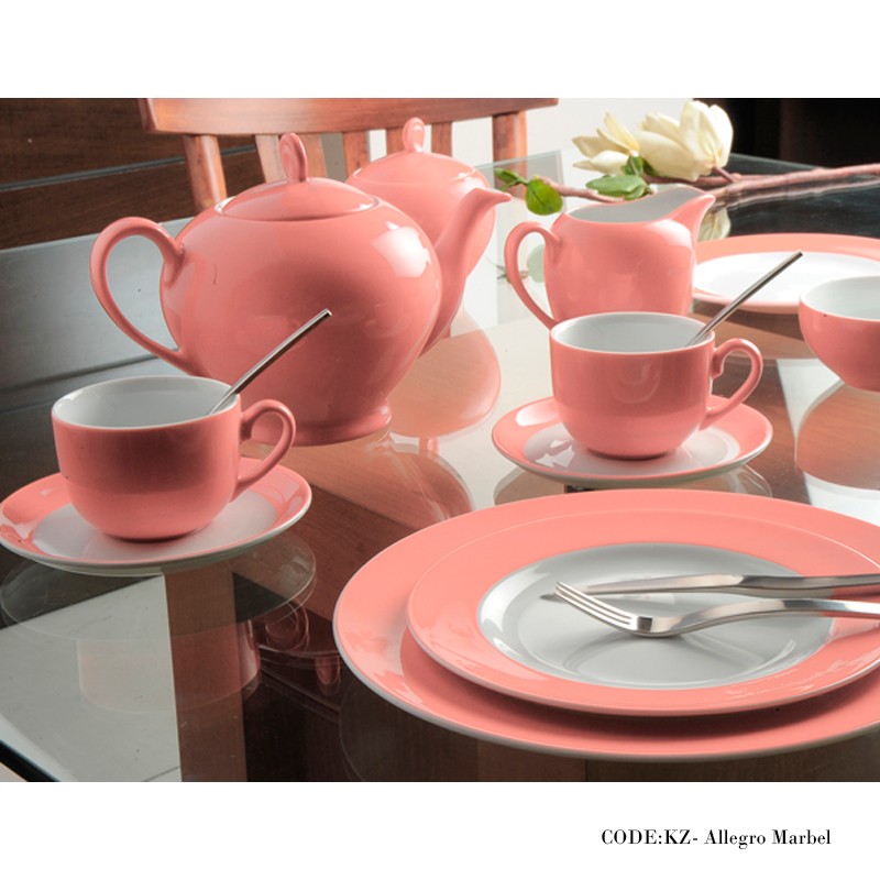 سرویس چینی 28 پارچه 6 نفره ماربل سری آلگرو