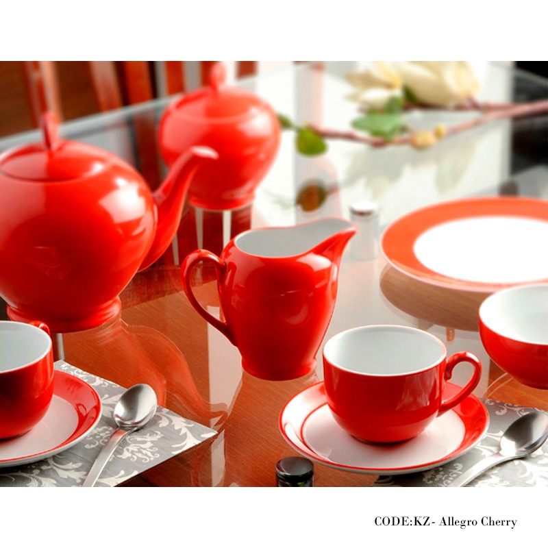 سرویس چینی 28 پارچه 6 نفره گیلاس سری آلگرو