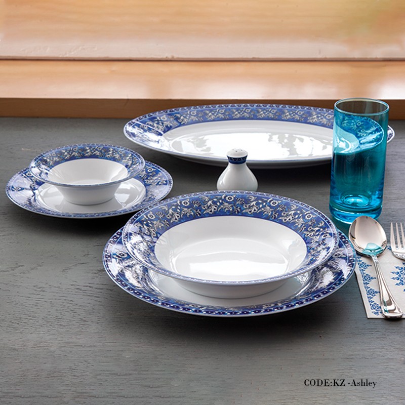 سرویس غذاخوری 35 پارچه اشلی سری شهرزاد