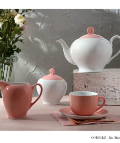 سرویس چای خوری 17 پارچه آیریس ماربل سری آلگرو