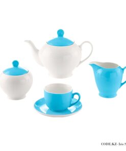 سرویس چای خوری 17 پارچه آیریس آسمان سری آلگرو