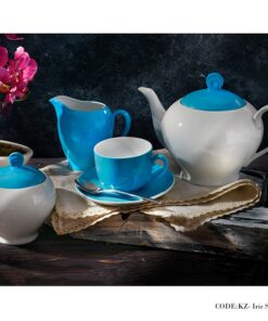 سرویس چای خوری 17 پارچه آیریس آسمان سری آلگرو