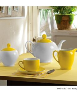 سرویس چای خوری 17 پارچه آیریس آفتاب سری آلگرو