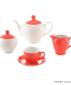 سرویس چای خوری 17 پارچه آیریس گیلاس سری آلگرو