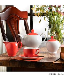 سرویس چای خوری 17 پارچه آیریس گیلاس سری آلگرو