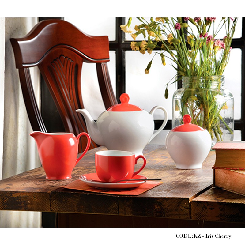 سرویس چای خوری 17 پارچه آیریس گیلاس سری آلگرو