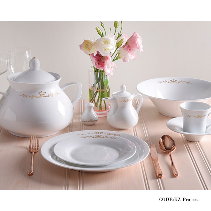 سرویس غذاخوری 108 پارچه پرنسس سری شهرزاد