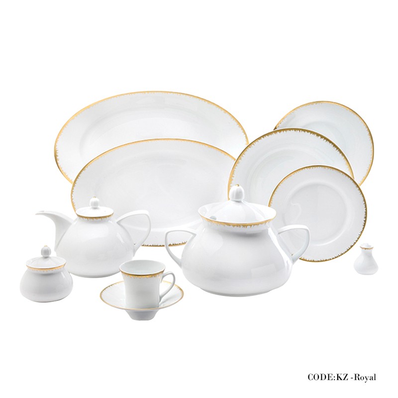 سرویس غذاخوری 108 پارچه رویال سری شهرزاد