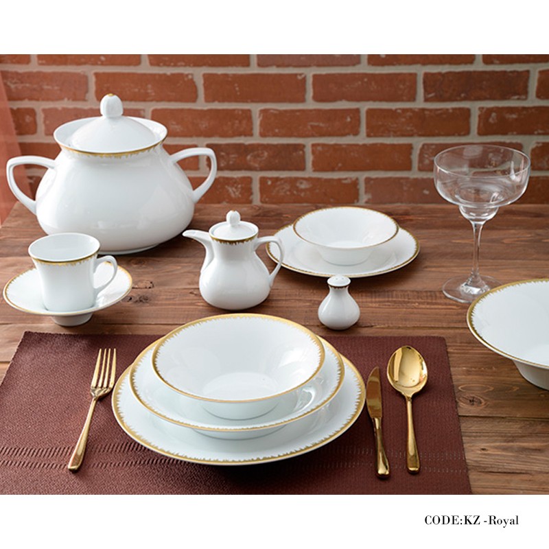 سرویس غذاخوری 108 پارچه رویال سری شهرزاد