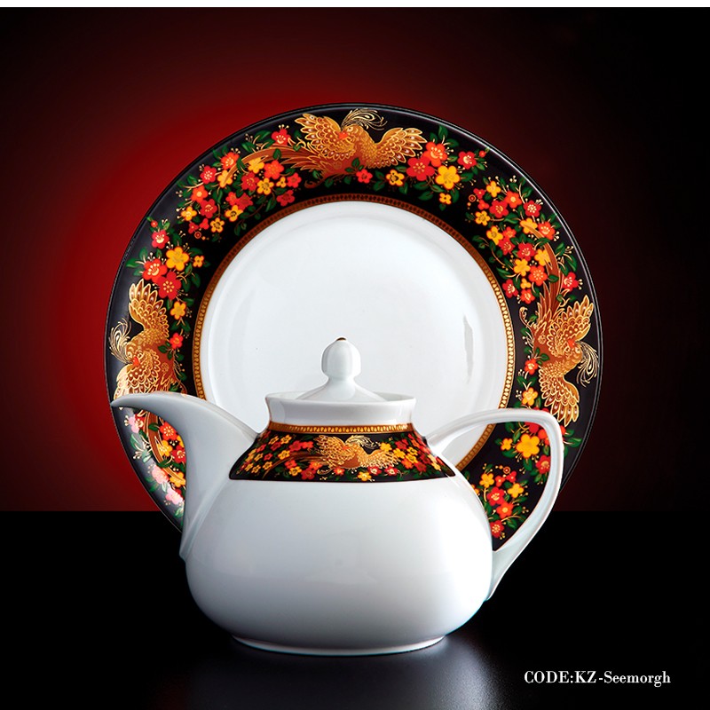 سرویس غذاخوری 108 پارچه سیمرغ سری شهرزاد