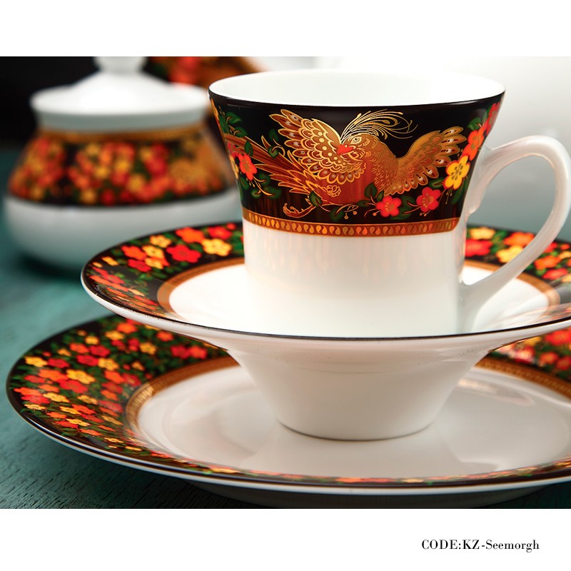 سرویس غذاخوری 108 پارچه سیمرغ سری شهرزاد