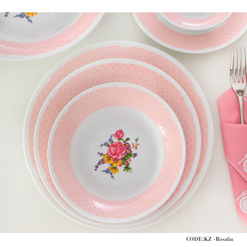 سرویس 35 پارچه غذاخوری رزالین سری شهرزاد