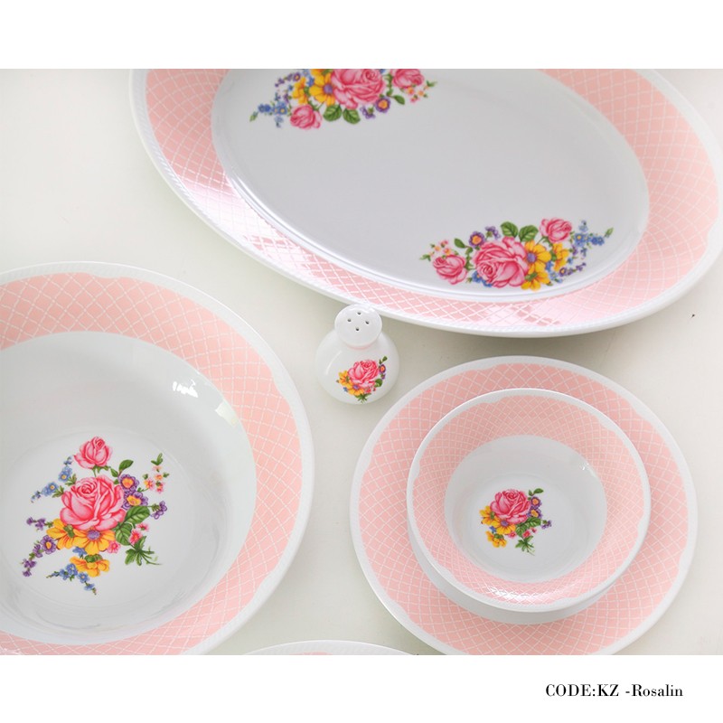 سرویس 35 پارچه غذاخوری رزالین سری شهرزاد