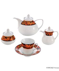 سرویس چای خوری 18 پارچه سیمرغ سری شهرزاد