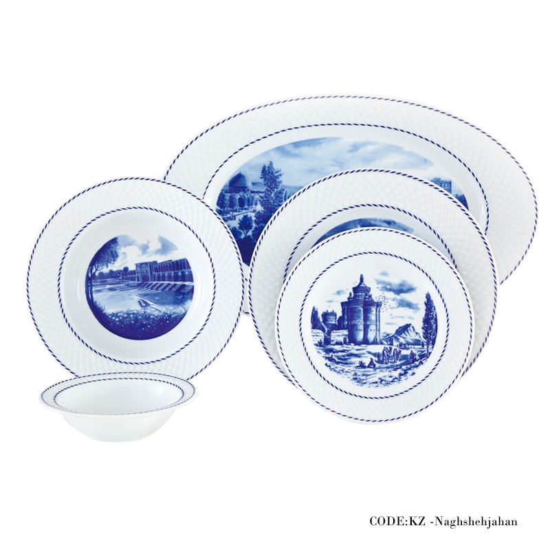 سرویس غذاخوری 28 پارچه نقش جهان سری رادیانس