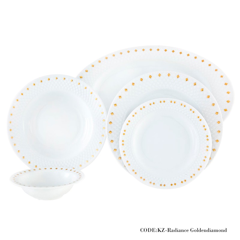 سرویس غذاخوری 28 پارچه گلدن دایموند سری رادیانس