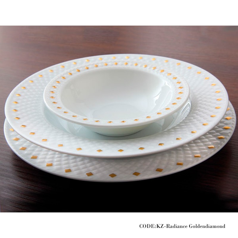 سرویس غذاخوری 28 پارچه گلدن دایموند سری رادیانس