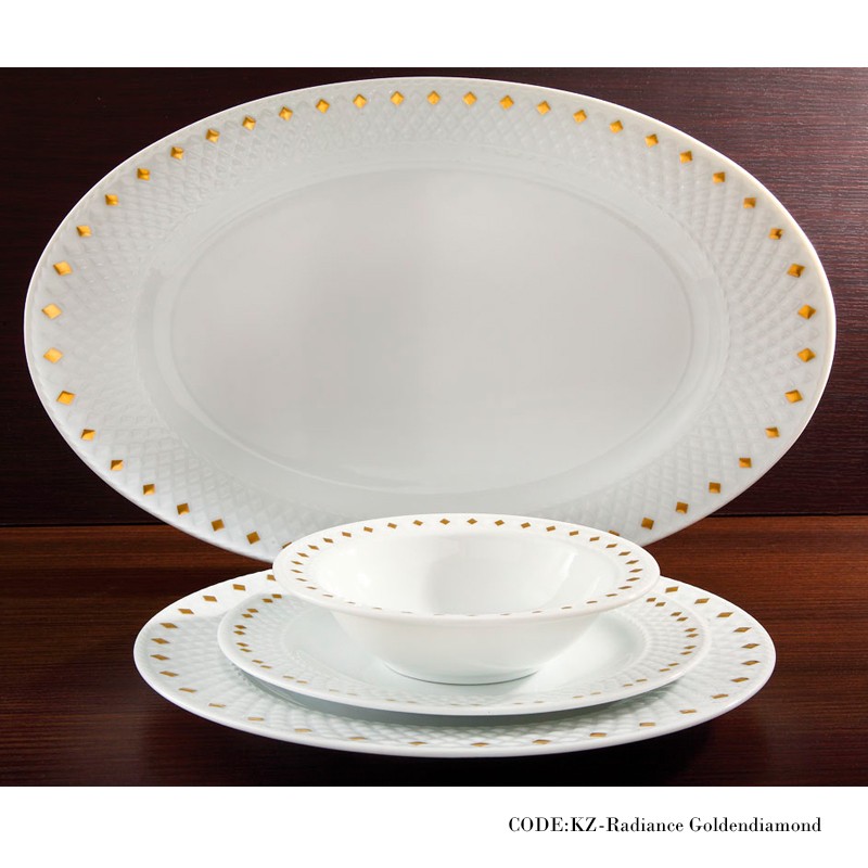 سرویس غذاخوری 28 پارچه گلدن دایموند سری رادیانس