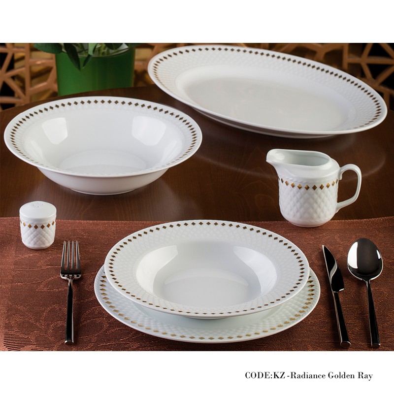 سرویس غذاخوری 28 پارچه گلدن ری سری رادیانس