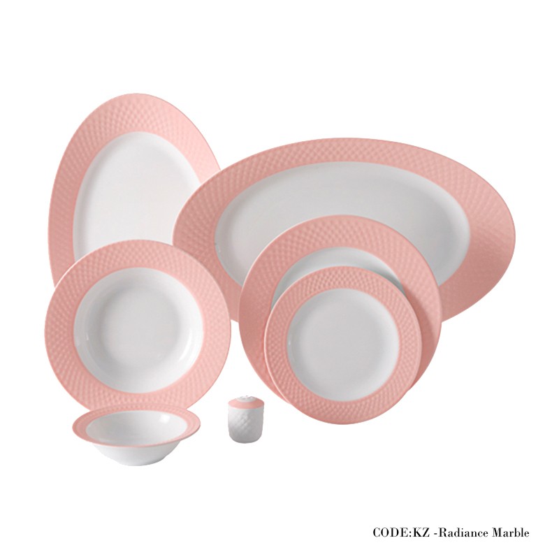 سرویس غذاخوری 28 پارچه ماربل سری رادیانس