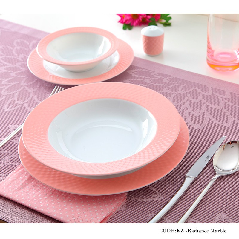 سرویس غذاخوری 28 پارچه ماربل سری رادیانس