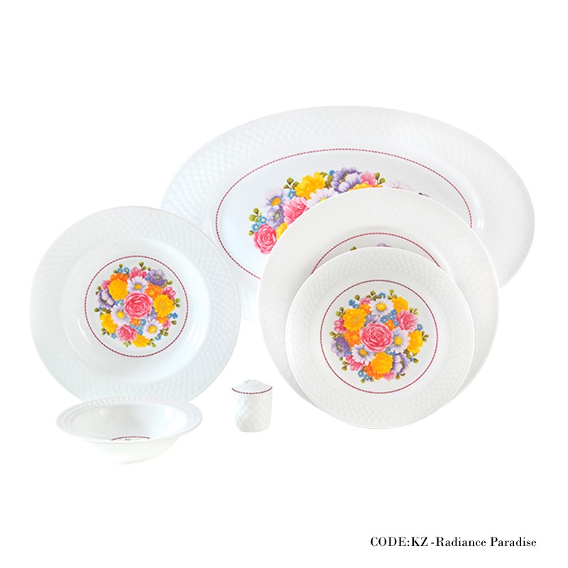 سرویس غذاخوری 28 پارچه پارادایز سری رادیانس