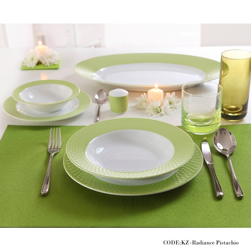 سرویس غذاخوری 28 پارچه پسته سری رادیانس