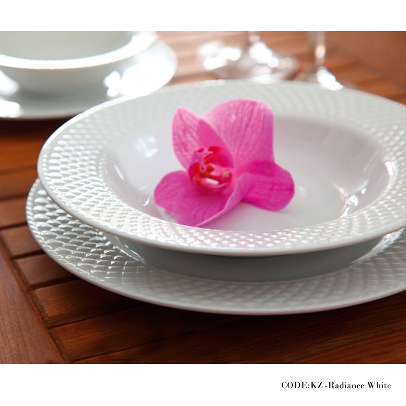 سرویس غذاخوری 28 پارچه سفید سری رادیانس