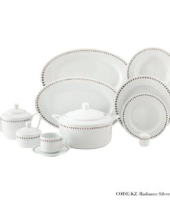 سرویس غذاخوری 102 پارچه سیلورری سری رادیانس