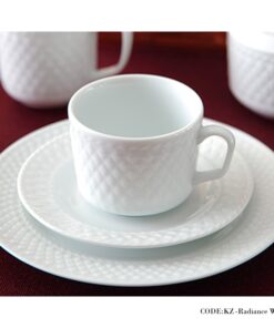 سرویس غذاخوری 102 پارچه سفید سری رادیانس