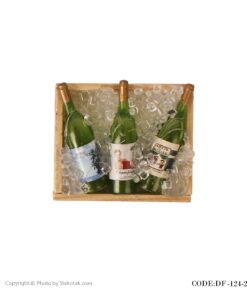 مجسمه مگنتی یخچالی مدل 3 بطری