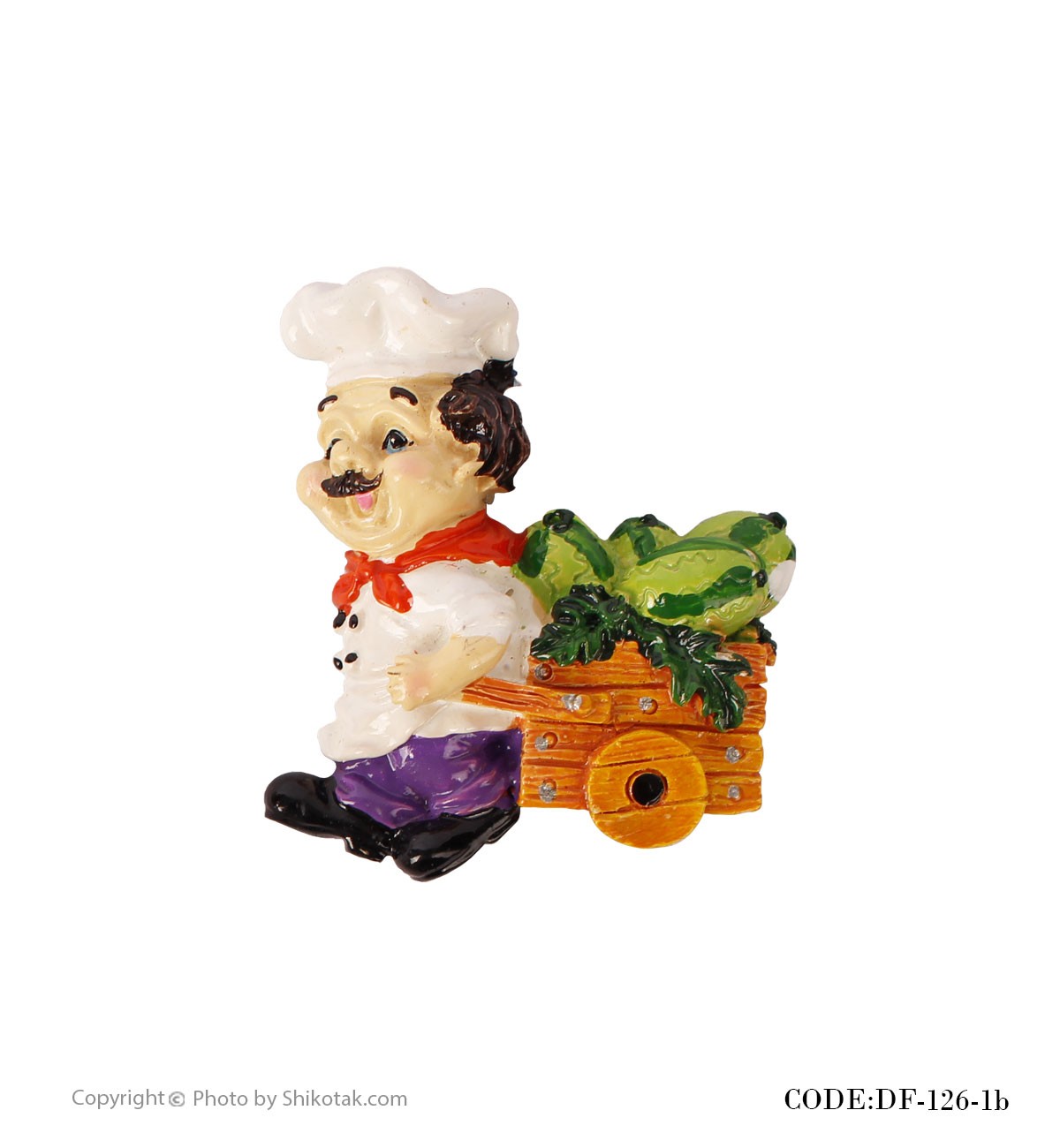 مجسمه آهنربایی سرآشپز مدل هندوانه فروش