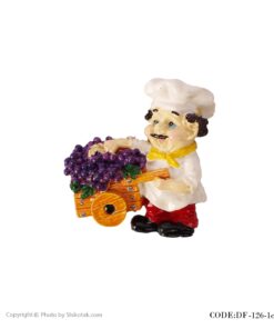 مجسمه آهنربایی سرآشپز مدل انگور فروش