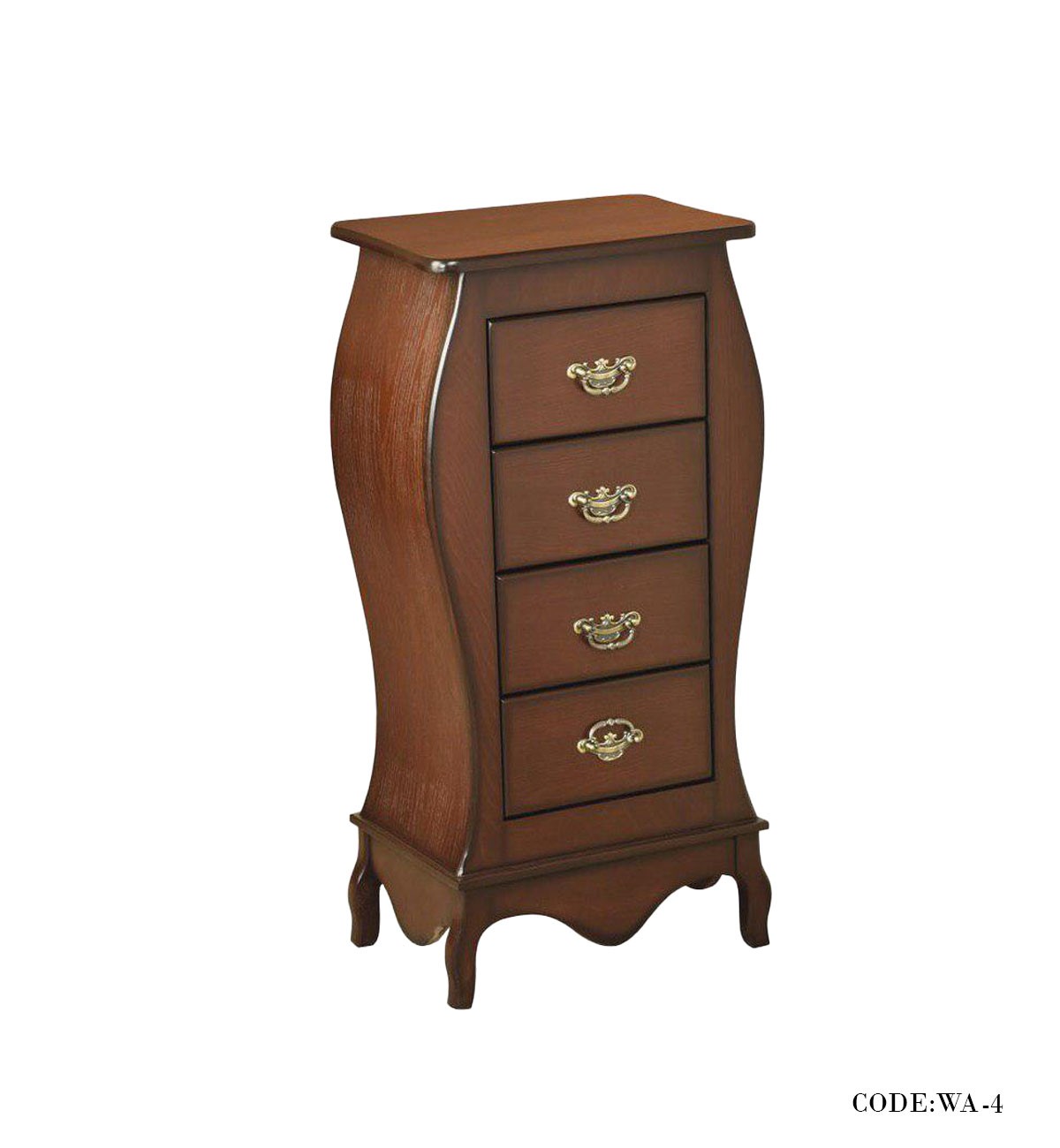 میز تلفن چهار کشو سری 4